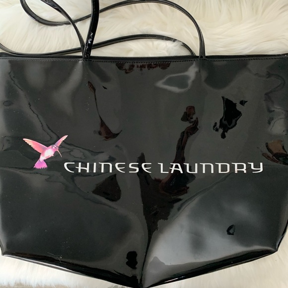 Chinese Laundry Black Tote **2/$35** - Picture 4 of 11